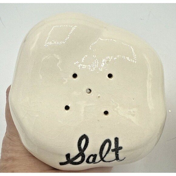 Vintage Large Chef Head/Hat Squinting Eyes Salt & Pepper Shaker Set Japan 4.5" - Picture 12 of 13